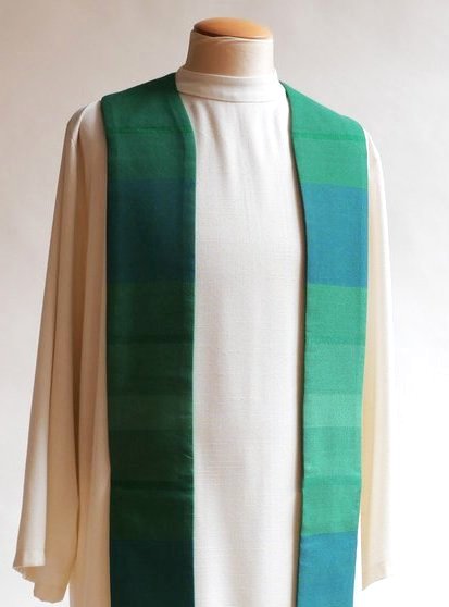 Bramante Woven Combe Green Stole