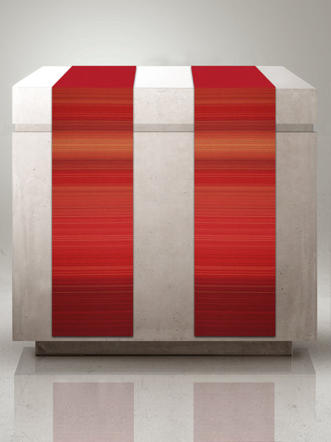 Bramante Woven Red Altar Scarves