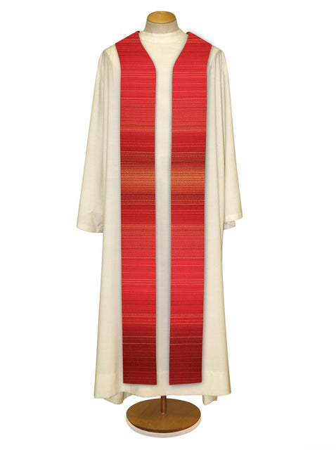 bramante Woven Red Stole