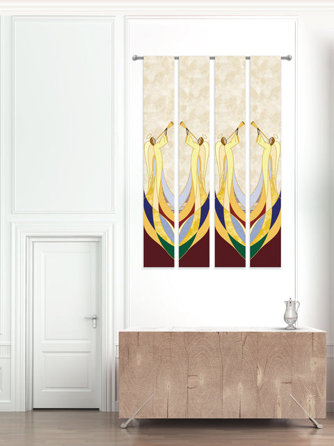 Bramante Heralding Angels Christmas Printed Banners