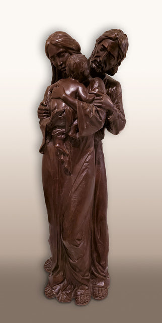 bramante Intimate Holy Family Sample Bronze Sculpture