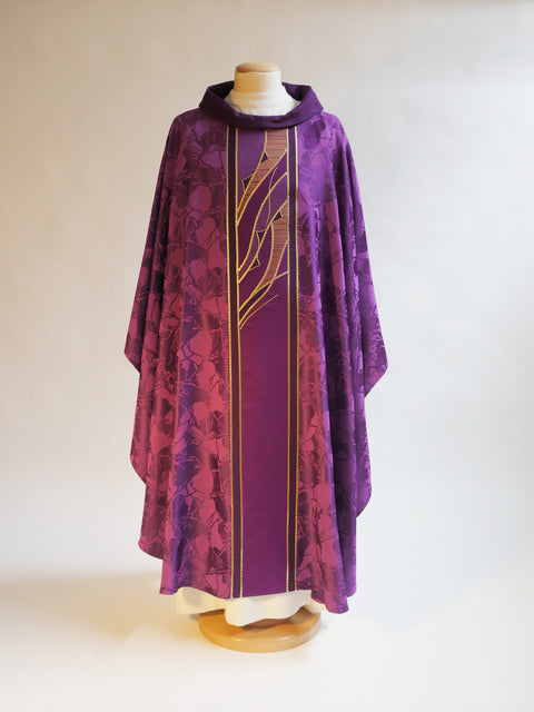 bramante Lenten Classic Bella Purple Sample Chasuble