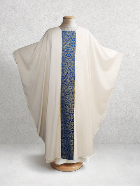 bramante MB Classic Sample Chasuble in Brocade Blue