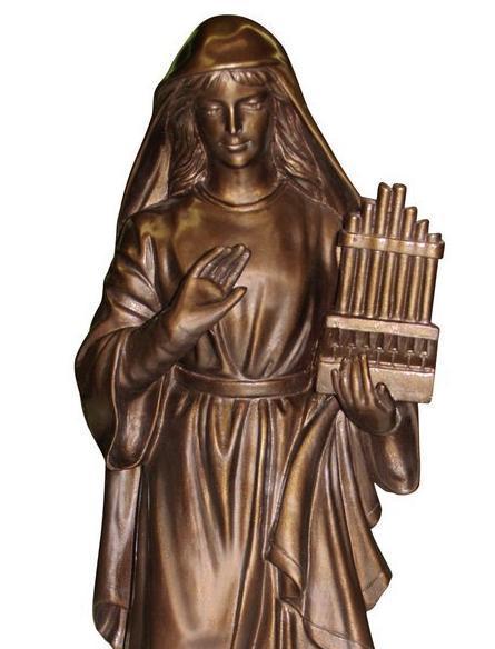 Bramante St Cecilia Maquette Sample Sculpture In Resin