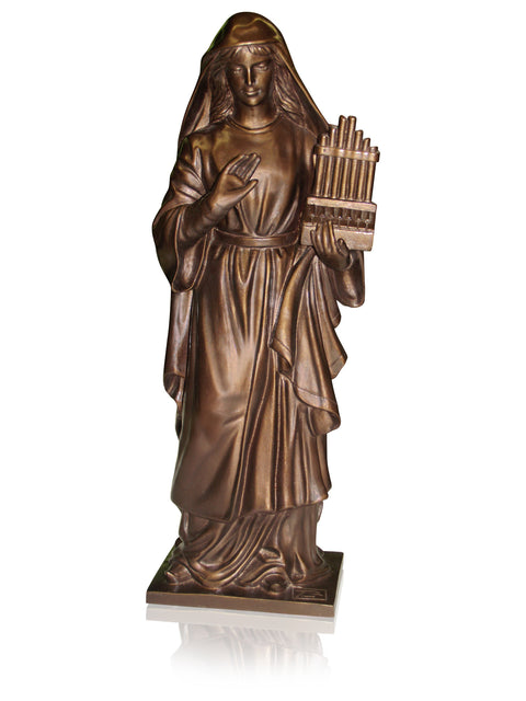 Bramante St Cecilia Maquette Sample Sculpture In Resin