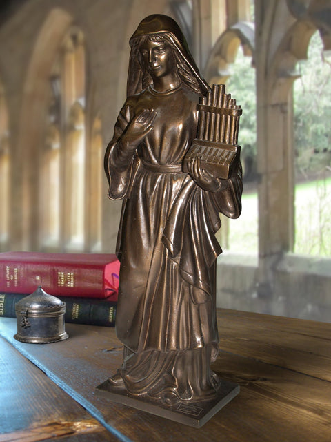 bramante St Cecilia Maquette Sample Sculpture in Resin