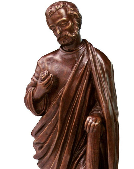 Bramante St Jude Maquette Sample Sculpture In Bronze