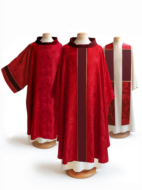bramante The Francis Classic Bella Red & Crepe Burgundy Collection