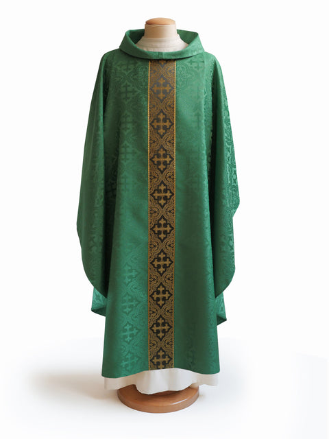 Bramante The Francis Classic Cross Green & Brocade Green Collection