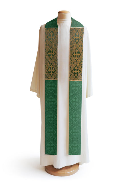 Bramante The Francis Classic Cross Green & Brocade Green Collection