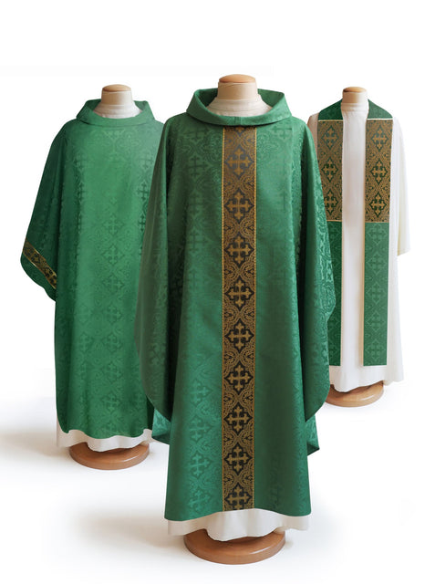 bramante The Francis Classic Cross Green & Brocade Green Collection