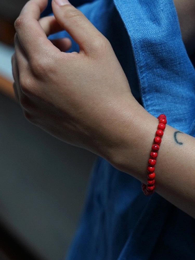 Branco Earth Red Howlite