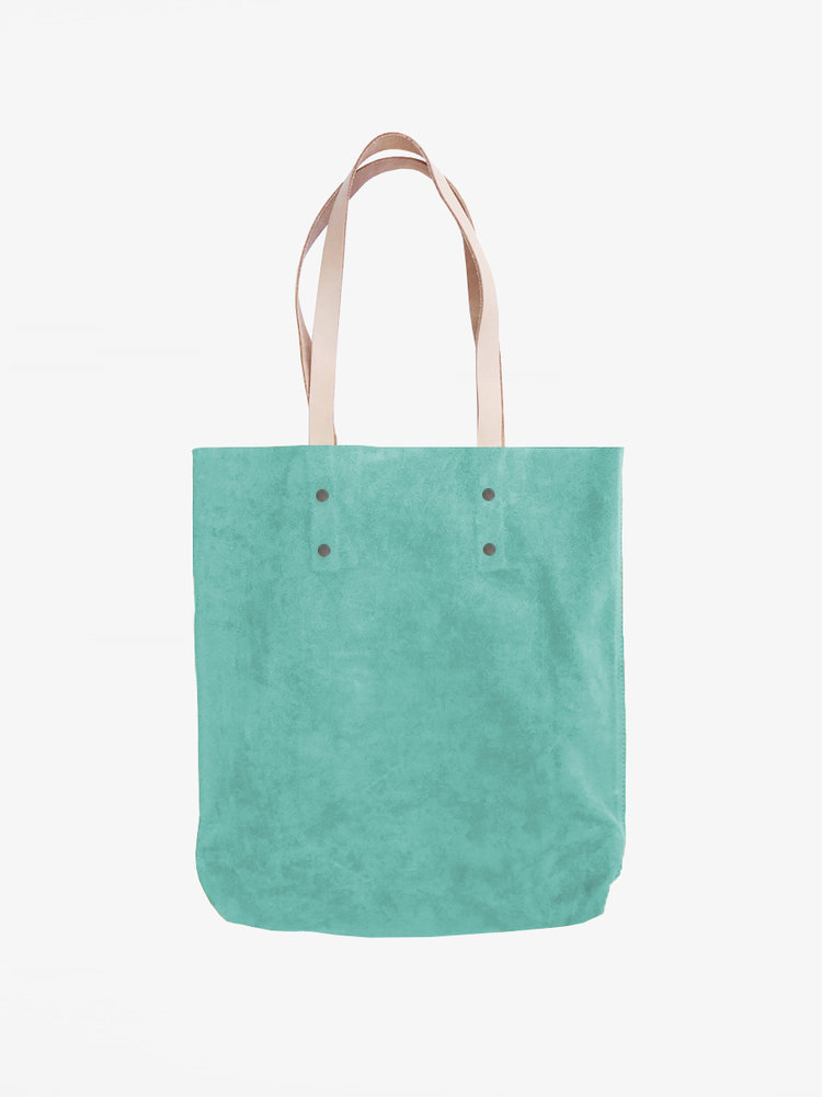 branco Lisboa Tote Mint Suede