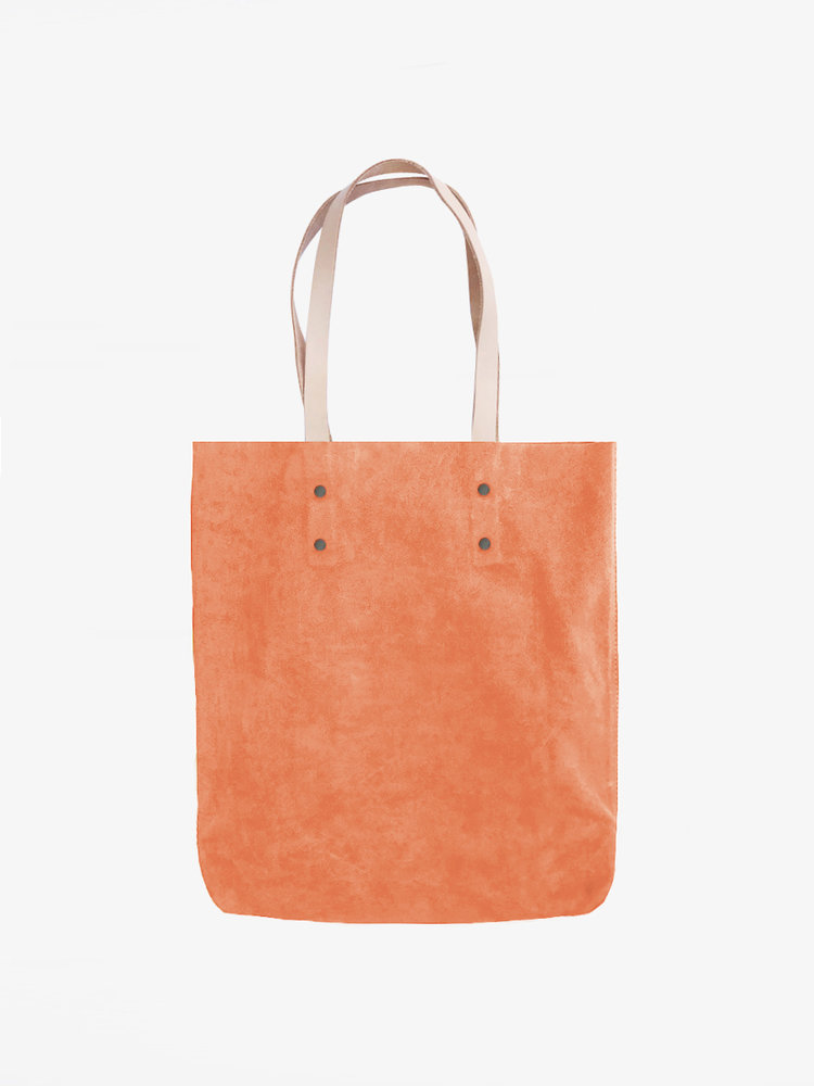 branco Lisboa Tote Peach Suede