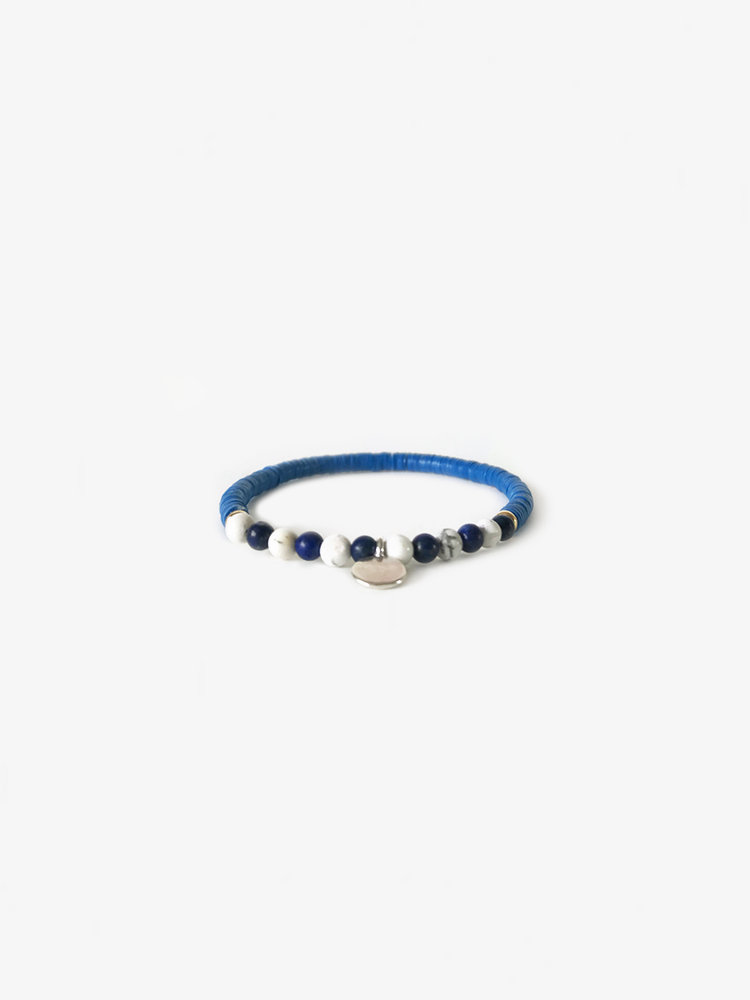 branco Nautica Blue Vinyl Bracelet