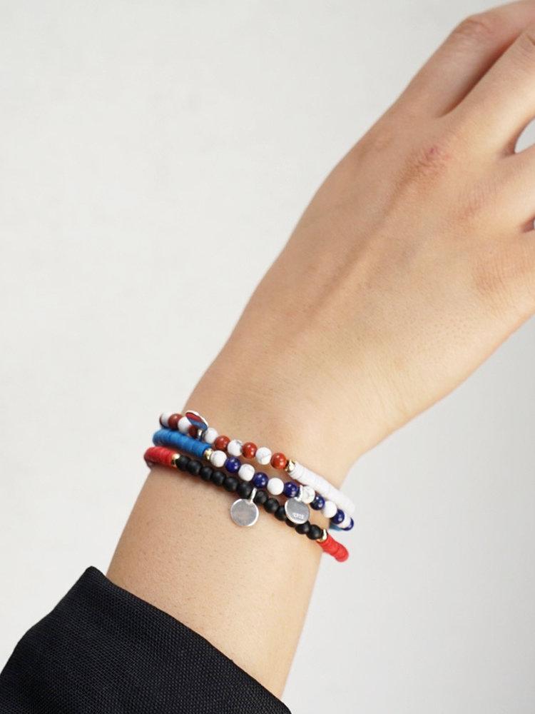 Branco Nautica Red Vinyl Bracelet