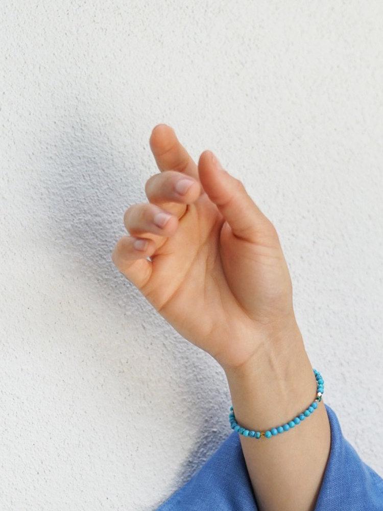 Branco Nomad Blue Howlite