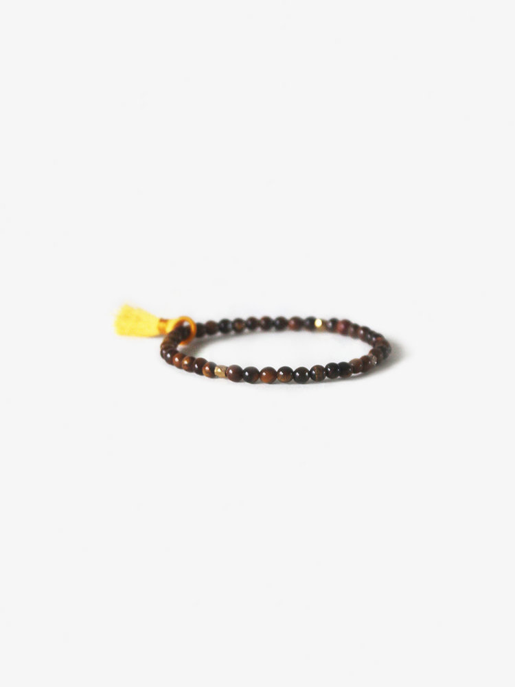Branco Tassel Bracelet