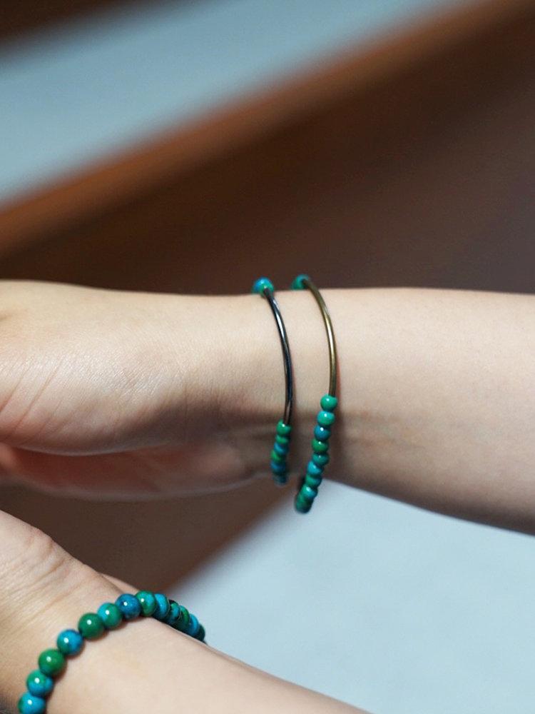 branco Tubular Chrysocolla