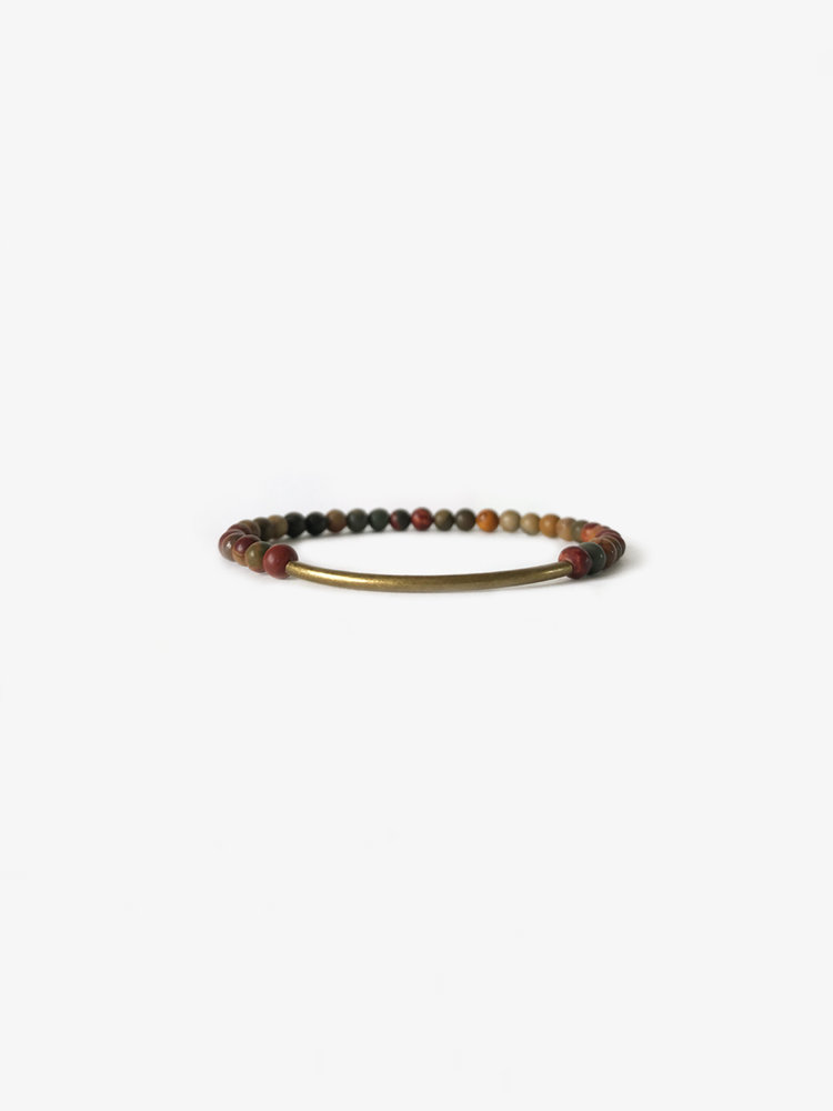 Branco Tubular Picasso Jasper