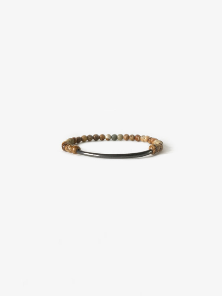 Branco Tubular Picture Jasper