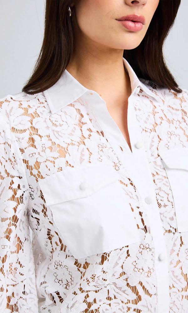 Brando Anise Lace Shirt