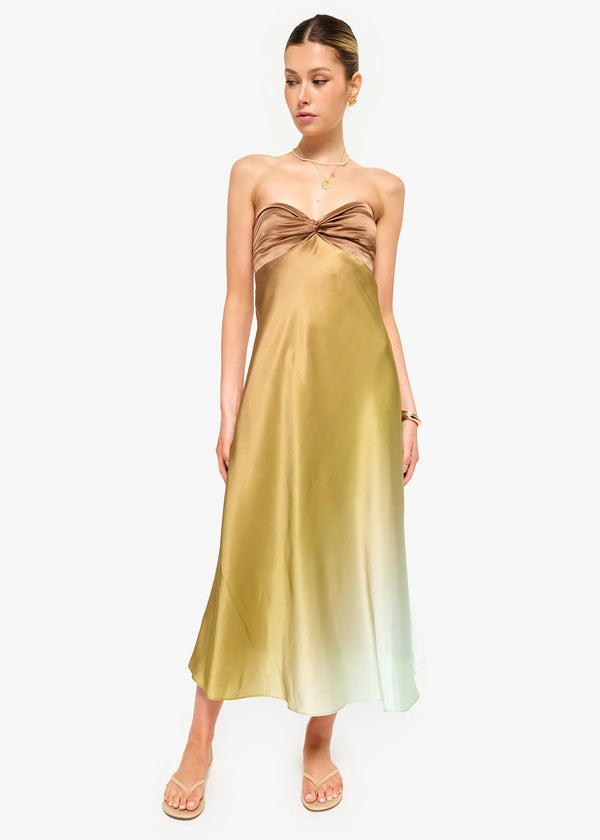 Brando Aveiro Strapless Dress