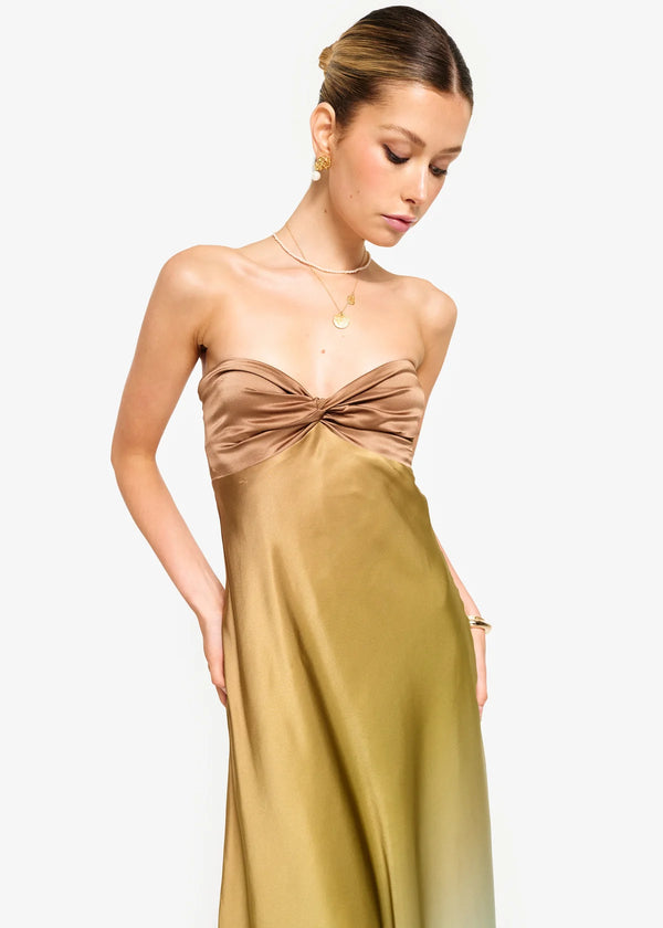 Brando Aveiro Strapless Dress