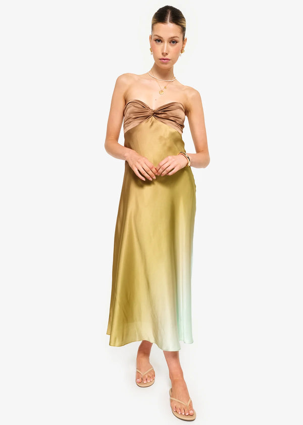 brando Aveiro Strapless Dress