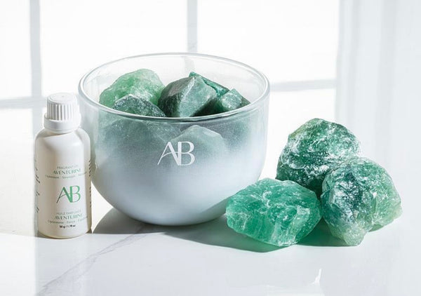 Brando Crystal Fragrance Bowl | Aventurine