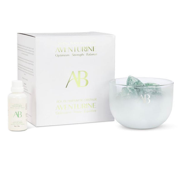 brando Crystal fragrance bowl | aventurine