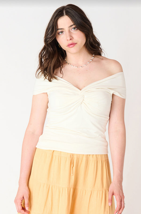 brando Lemon twist top | white