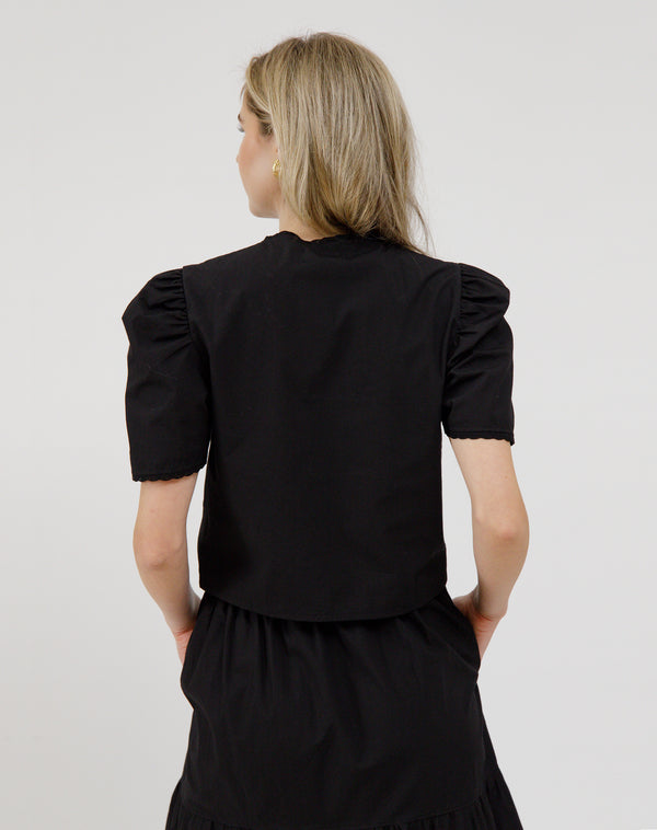 Brando Maria Poplin Tie Top