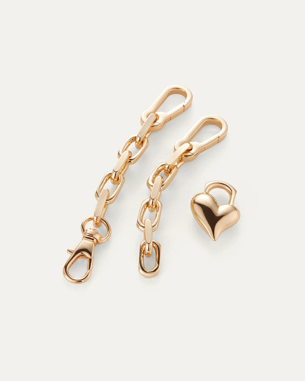 Brando Padlock Heart Bracelet