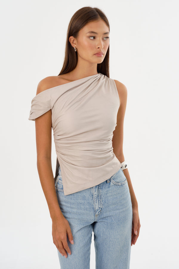 brando Sanne leather top