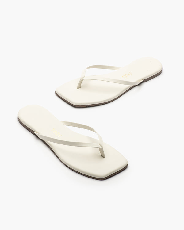 Brando Square Toe Lily Sandals | Cream