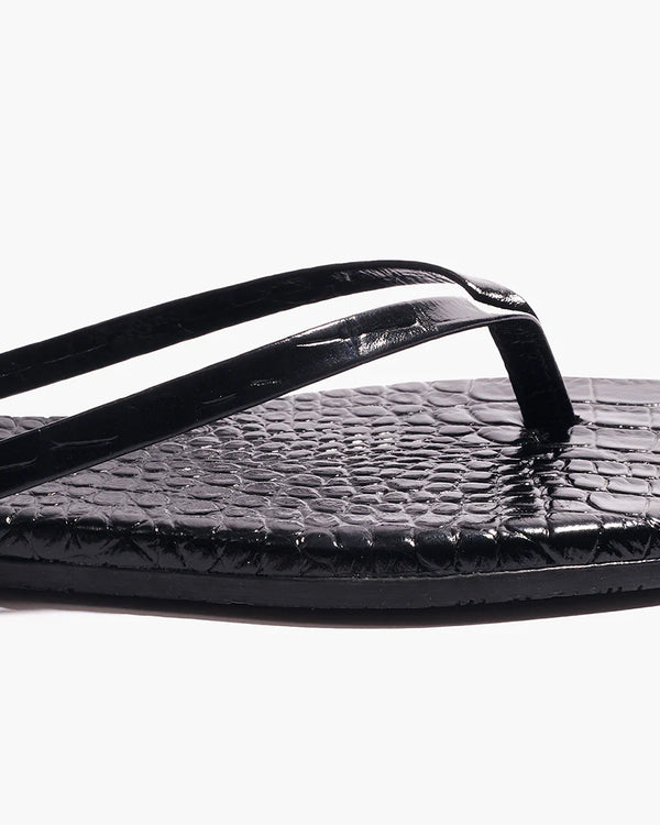 Brando Square Toe Lily Sandals | Sable Croc