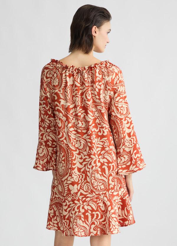 Brando Terracotta Dress