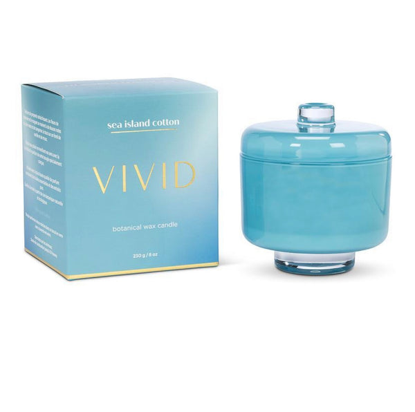 brando Vivid botanical wax candle | sea island cotton