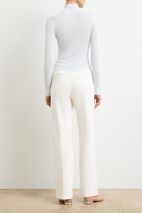 Brandon Maxwell The Cooper Turtleneck In Ice Melt