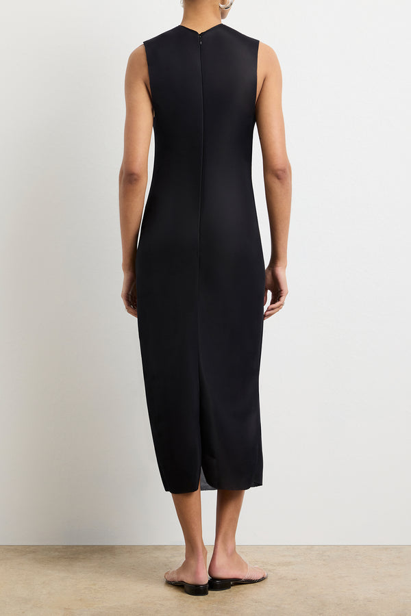 Brandon Maxwell The Denyse Dress In Black