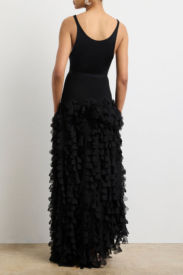 Brandon Maxwell The Devyn Dress In Black