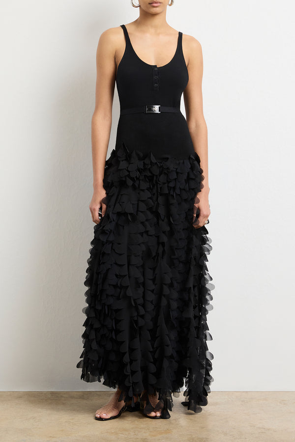 brandon maxwell The Devyn Dress in Black