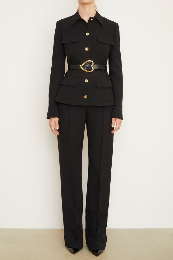 brandon maxwell The Gage Jacket in Black