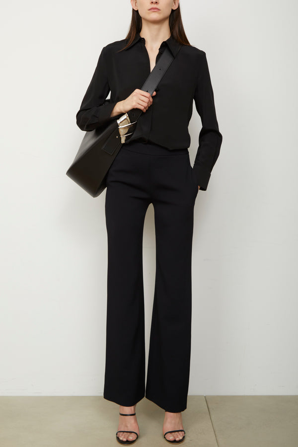 Brandon Maxwell The Spence Button Down In Black