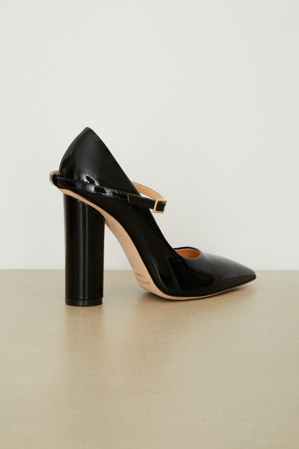 Brandon Maxwell The Mary Jane In Patent Leather Black