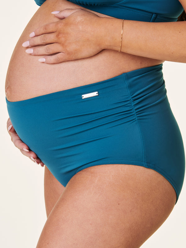 Bravado Designs Maternity & Nursing Swim Bottom Teal