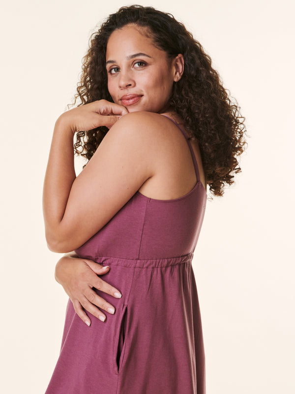 Bravado Designs Nursing Dress Berry