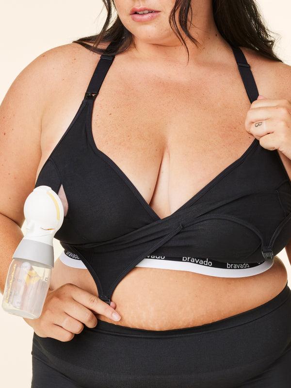 bravado designs Original Pumping & Nursing Bra Black