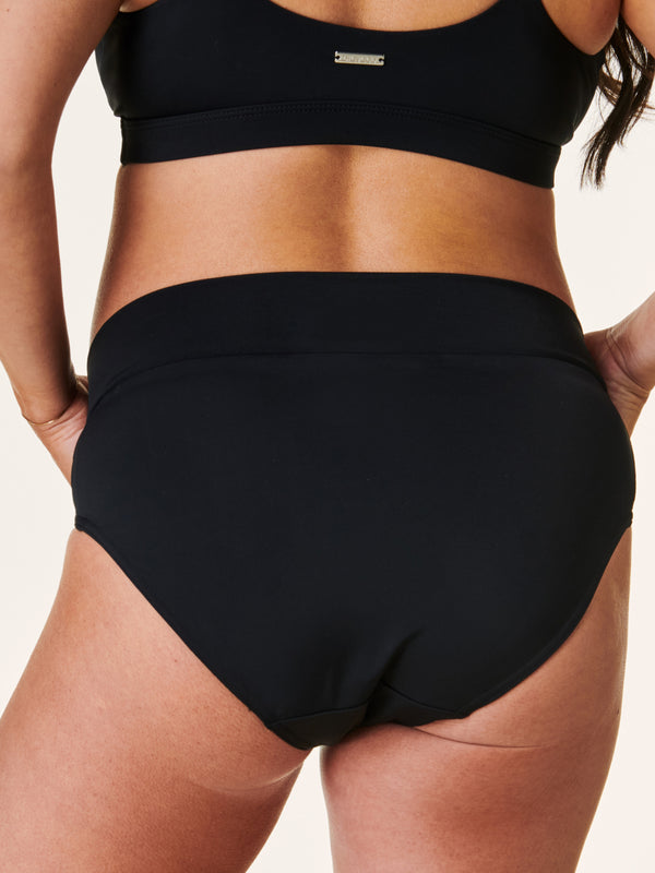 Bravado Designs Crossover Maternity & Nursing Swim Bottom Black